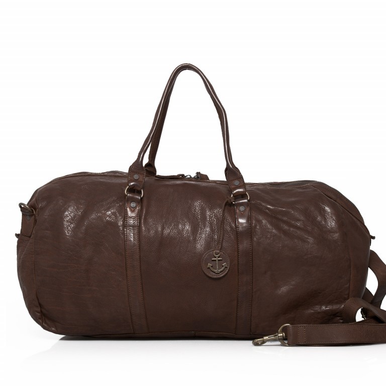 Reisetasche Cool-Casual Jan B3.5170 Chocolate Brown, Farbe: braun, Marke: Harbour 2nd, EAN: 4046478022010, Abmessungen in cm: 53x33x17, Bild 1 von 4