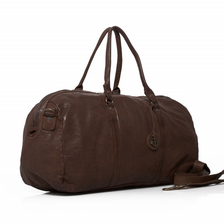 Reisetasche Cool-Casual Jan B3.5170 Chocolate Brown, Farbe: braun, Marke: Harbour 2nd, EAN: 4046478022010, Abmessungen in cm: 53x33x17, Bild 2 von 4