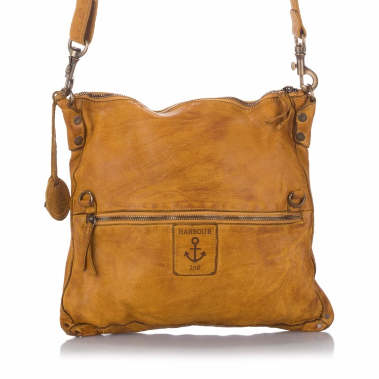 Umhängetasche Anchor-Love Viktoria B3.6080 Charming Cognac, Farbe: cognac, Marke: Harbour 2nd, EAN: 4046478027299, Abmessungen in cm: 28x27x3.5, Bild 6 von 7