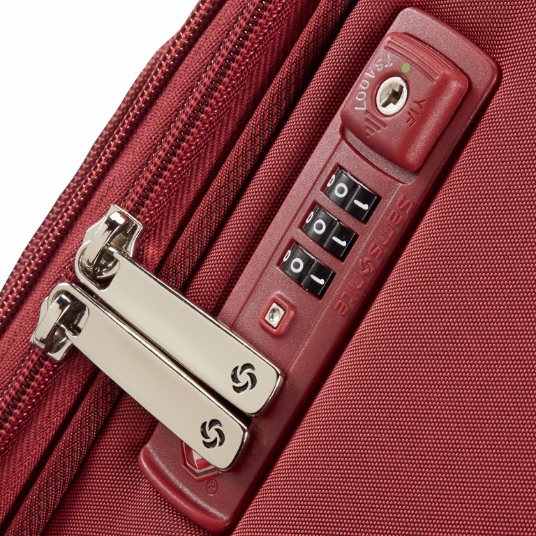 Koffer B-Lite 3 Spinner 55 Red, Farbe: rot/weinrot, Marke: Samsonite, Abmessungen in cm: 35x55x25, Bild 7 von 13