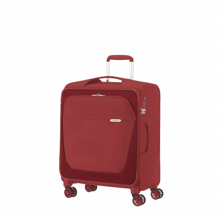 Koffer B-Lite 3 Spinner 56 Red, Farbe: rot/weinrot, Marke: Samsonite, Abmessungen in cm: 45x56x25, Bild 1 von 7