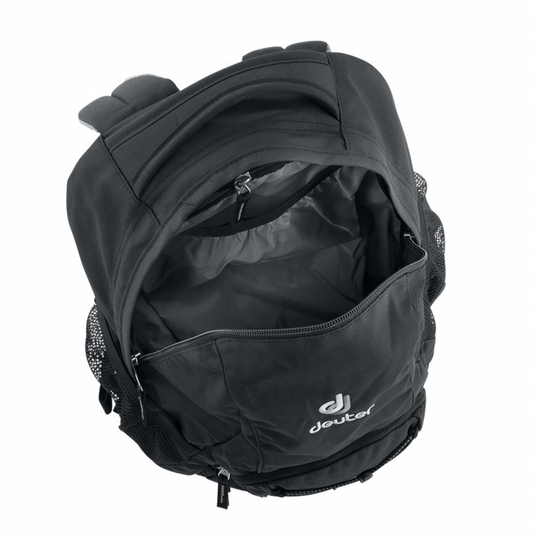 Rucksack Performance Black Graphit Granit, Farbe: schwarz, Marke: Deuter, Abmessungen in cm: 31x45x21, Bild 4 von 5