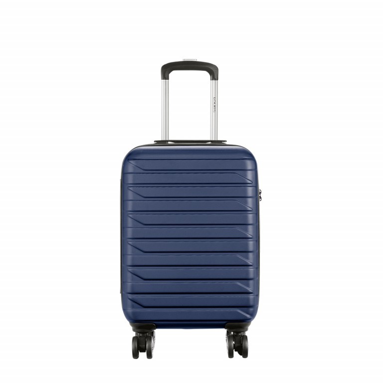 Koffer Perth 55 cm Blau, Farbe: blau/petrol, Marke: Loubs, Abmessungen in cm: 37x55x20, Bild 1 von 5