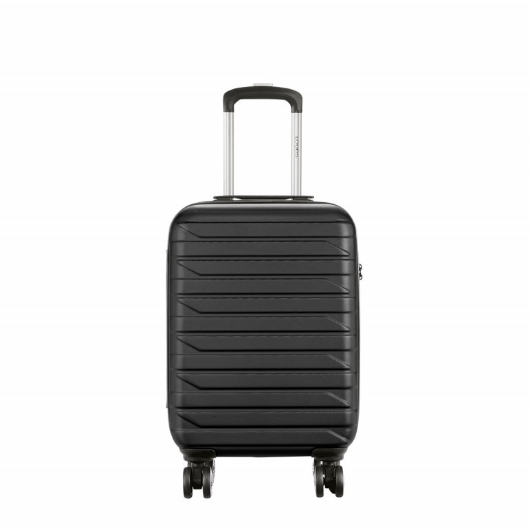 Koffer Perth 55 cm Schwarz, Farbe: schwarz, Marke: Loubs, Abmessungen in cm: 37x55x20, Bild 1 von 5