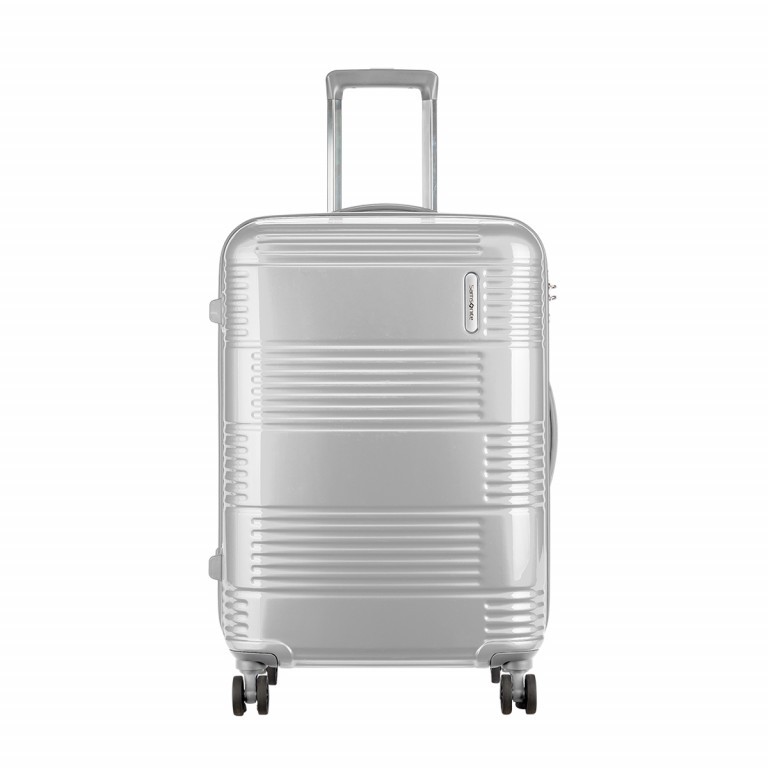 Koffer Maven Spinner 66 Silver, Farbe: metallic, Marke: Samsonite, Abmessungen in cm: 47x66x27, Bild 1 von 5