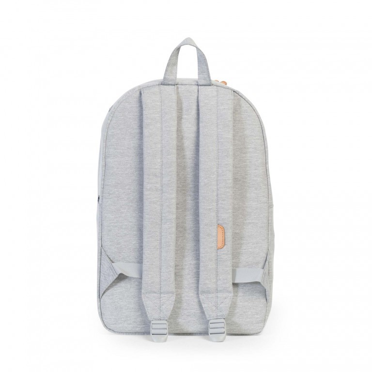 Rucksack Heritage Light Grey Crosshatch, Farbe: grau, Marke: Herschel, EAN: 0828432126668, Abmessungen in cm: 43x28x12, Bild 4 von 4