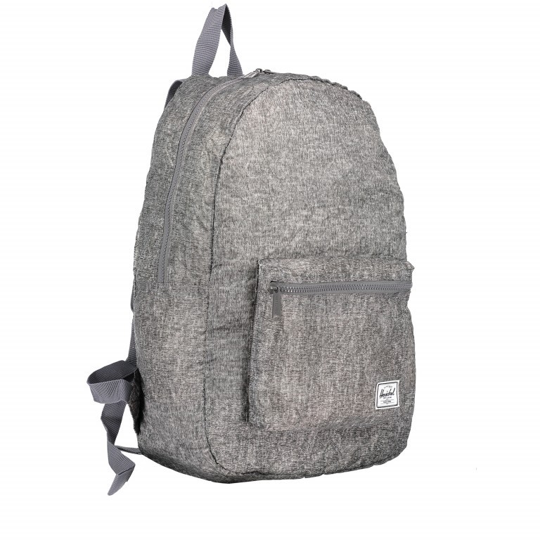 Rucksack Packable Daypack Raven Crosshatch, Farbe: schwarz, Marke: Herschel, EAN: 0828432126989, Abmessungen in cm: 32x45x14, Bild 2 von 7