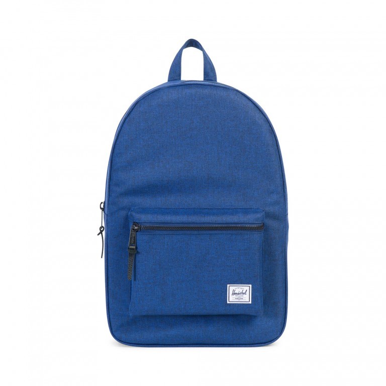 Rucksack Settlement Volumen 21 Liter Eclipse Crosshatch, Farbe: blau/petrol, Marke: Herschel, EAN: 0828432123124, Abmessungen in cm: 27x42x15, Bild 1 von 4