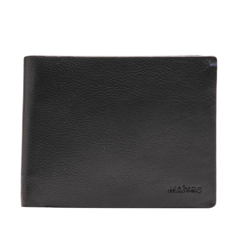 Geldbörse Herrstein Gandolf mit RFID-Schutz Schwarz, Farbe: schwarz, Marke: Maitre, EAN: 4053533584574, Abmessungen in cm: 12x9.5x2, Bild 1 von 6