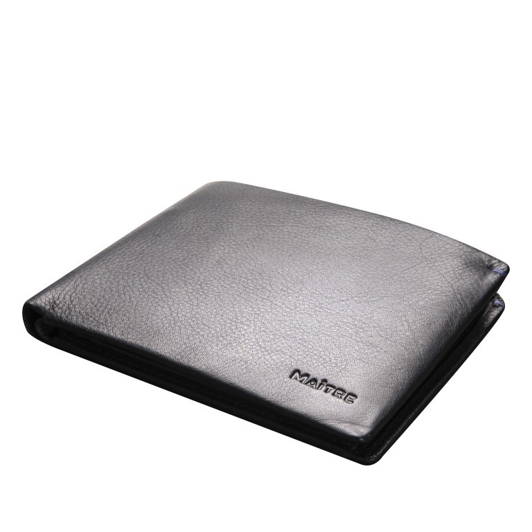 Geldbörse Herrstein Gandolf mit RFID-Schutz Schwarz, Farbe: schwarz, Marke: Maitre, EAN: 4053533584574, Abmessungen in cm: 12x9.5x2, Bild 2 von 6