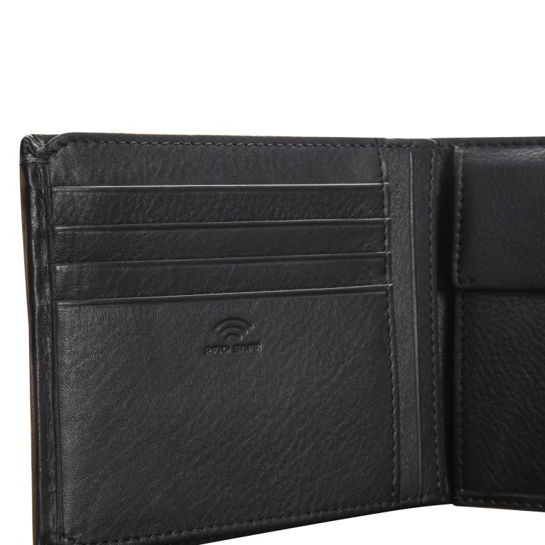 Geldbörse Herrstein Gandolf mit RFID-Schutz Schwarz, Farbe: schwarz, Marke: Maitre, EAN: 4053533584574, Abmessungen in cm: 12x9.5x2, Bild 6 von 6