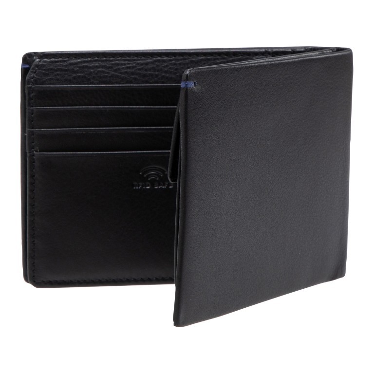 Geldbörse Herrstein Galbert Schwarz, Farbe: schwarz, Marke: Maitre, EAN: 4053533584581, Abmessungen in cm: 12x9x2, Bild 3 von 6