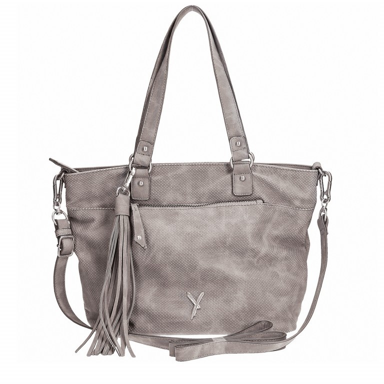 Shopper Romy 10712 Dark Grey, Farbe: grau, Marke: Suri Frey, Abmessungen in cm: 30x27x12, Bild 1 von 4