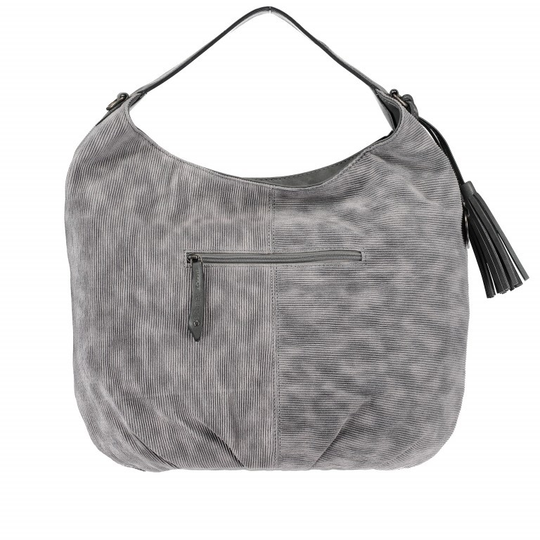 Beuteltasche Elly 10841 Cord Grey, Farbe: grau, Marke: Suri Frey, Abmessungen in cm: 42x32x15, Bild 5 von 6