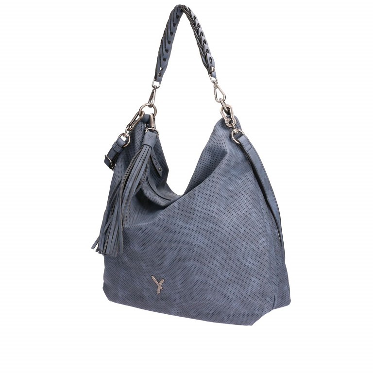 Beuteltasche Romy 10731 Navy, Farbe: blau/petrol, Marke: Suri Frey, Abmessungen in cm: 41x37x12, Bild 2 von 4