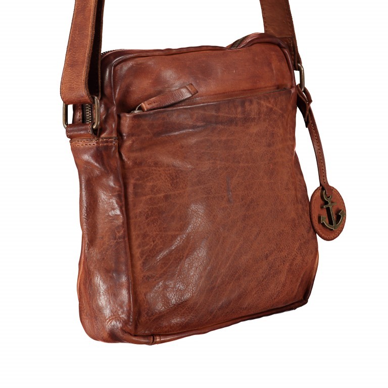 Umhängetasche Cool-Casual Arion B3.4728 Charming Cognac, Farbe: cognac, Marke: Harbour 2nd, EAN: 4046478021662, Abmessungen in cm: 23x28x7, Bild 2 von 5