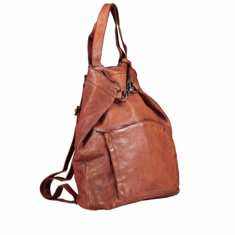 Rucksack Cool-Casual Herakles B3.5639 mit Laptopfach 15 Zoll Chocolate Brown, Farbe: braun, Marke: Harbour 2nd, EAN: 4046478025806, Abmessungen in cm: 41x42x13, Bild 2 von 7