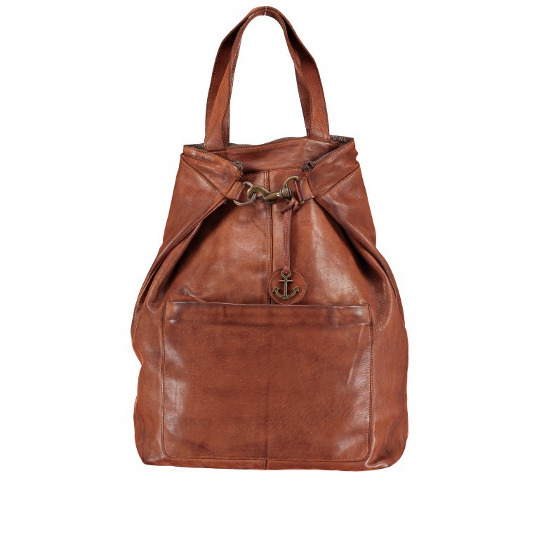 Rucksack Cool-Casual Herakles B3.5639 mit Laptopfach 15 Zoll Charming Cognac, Farbe: cognac, Marke: Harbour 2nd, EAN: 4046478025813, Abmessungen in cm: 41x42x13, Bild 1 von 7