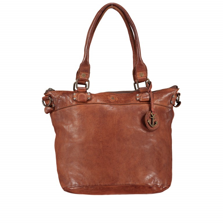 Shopper Anchor-Love Bianca B3.5938 Charming Cognac, Farbe: cognac, Marke: Harbour 2nd, EAN: 4046478026551, Abmessungen in cm: 36x27x12.5, Bild 1 von 8