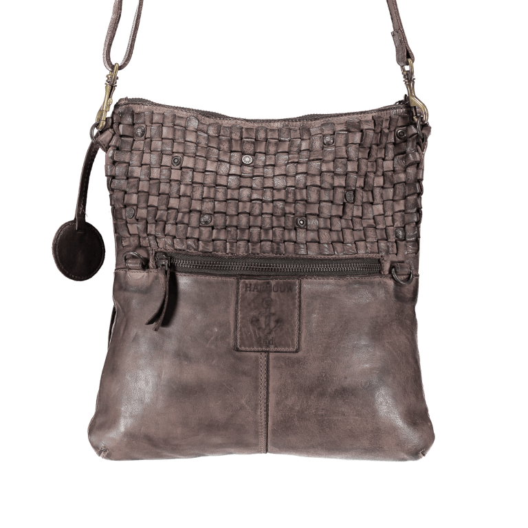 Umhängetasche Soft-Weaving Philipine B3.6304 Stone Grey, Farbe: grau, Marke: Harbour 2nd, EAN: 4046478028074, Bild 6 von 9