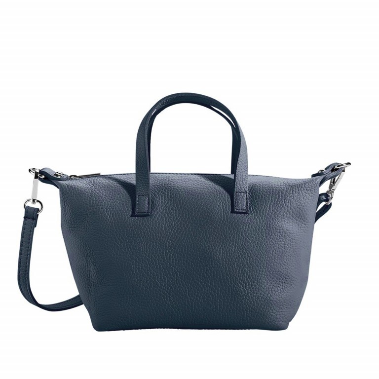 Handtasche Mailand Cora Blau, Farbe: blau/petrol, Marke: Loubs, Abmessungen in cm: 20x17x11.5, Bild 1 von 3