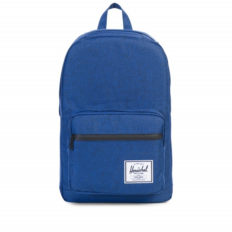 Rucksack Pop Quiz Volumen 20 Liter Eclipse Crosshatch, Farbe: blau/petrol, Marke: Herschel, Abmessungen in cm: 30x44x15, Bild 1 von 4