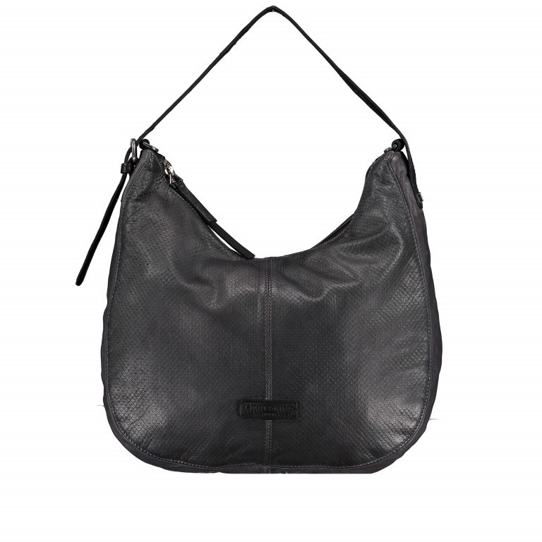 Beuteltasche Snake Chatsworth Oil Black, Farbe: schwarz, Marke: Liebeskind Berlin, Abmessungen in cm: 36x35x9, Bild 1 von 6