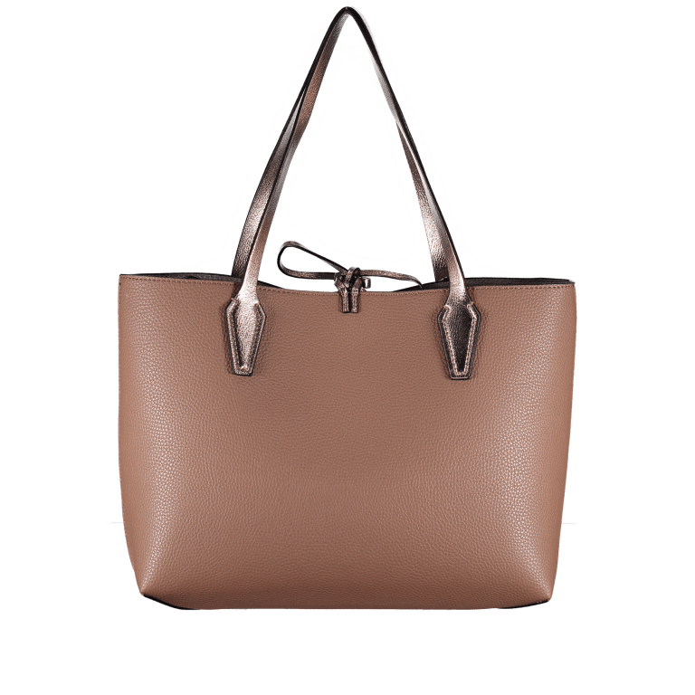 Shopper Bobbi Bag in Bag Latte Nude, Farbe: braun, Marke: Guess, Abmessungen in cm: 35.5x28x13, Bild 4 von 5