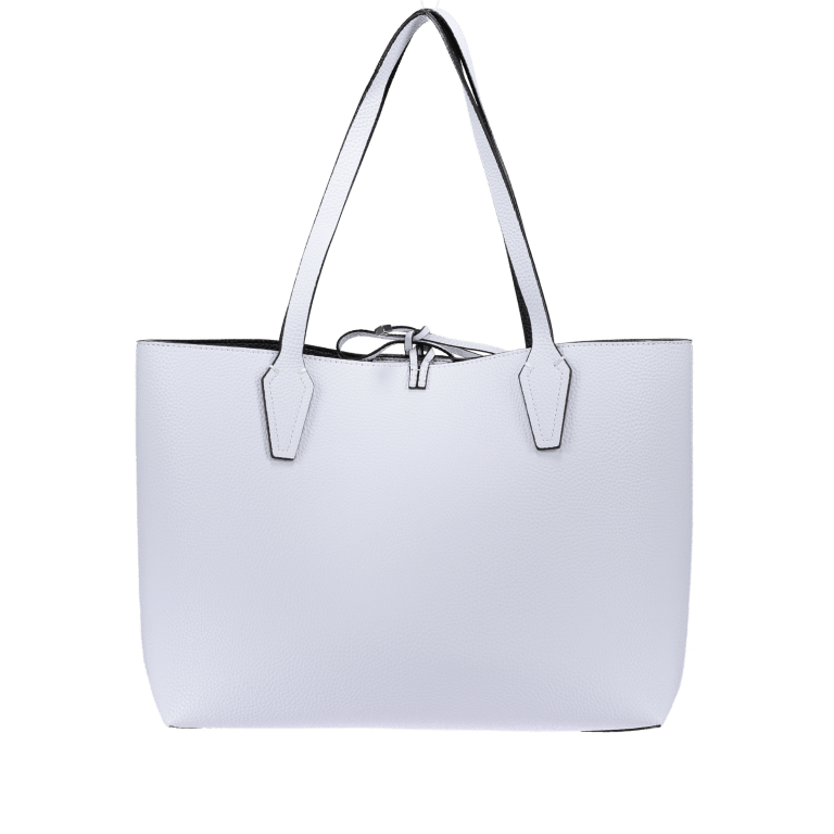 Shopper Bobbi Bag in Bag White Black, Farbe: schwarz, weiß, Marke: Guess, Abmessungen in cm: 35.5x28x13, Bild 5 von 6