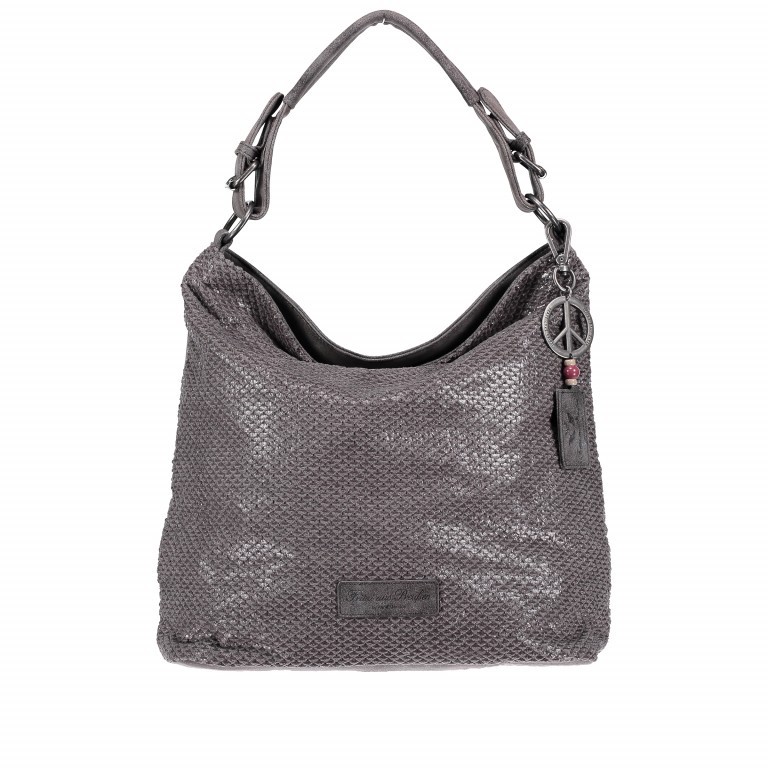 Beuteltasche Scaly Aquata Grey, Farbe: grau, Marke: Fritzi aus Preußen, Abmessungen in cm: 32x34x14.5, Bild 1 von 6