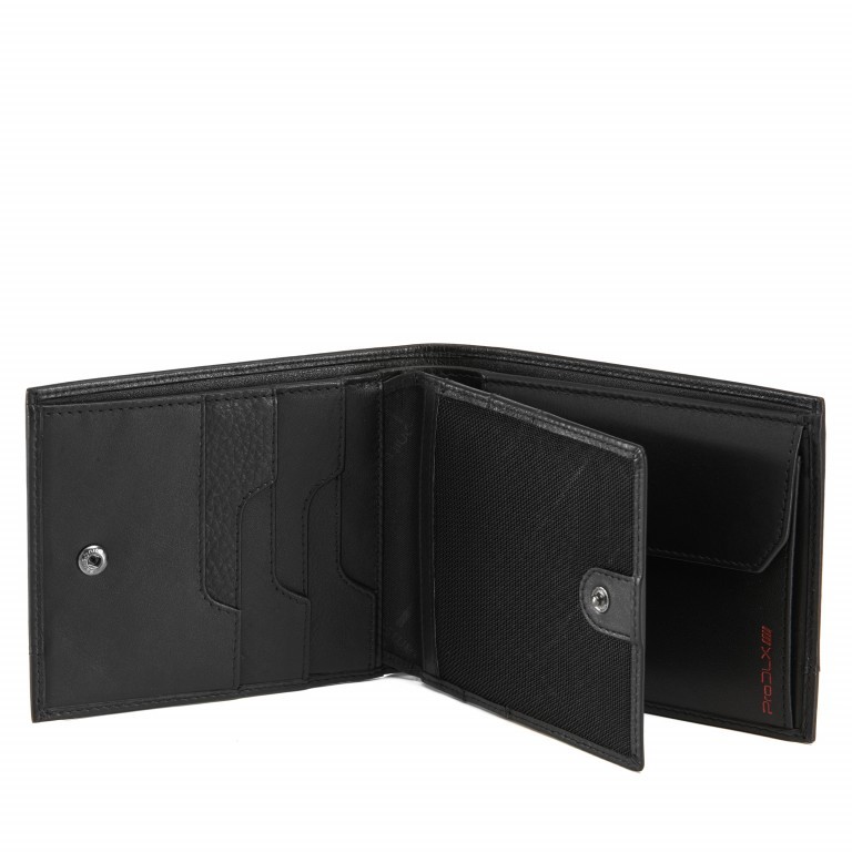 Geldbörse PRO-DLX 87953 mit RFID-Schutz Black, Farbe: schwarz, Marke: Samsonite, EAN: 5414847763298, Abmessungen in cm: 12.5x10.5x2, Bild 4 von 4
