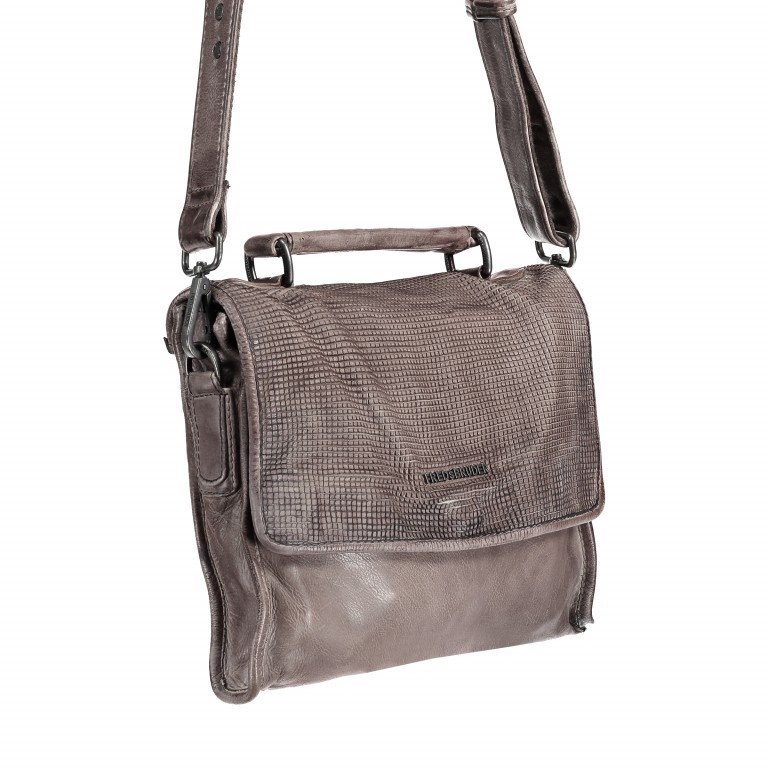 Handtasche Epic Mini Flax, Farbe: beige, Marke: FredsBruder, Abmessungen in cm: 26x23x3.5, Bild 2 von 6