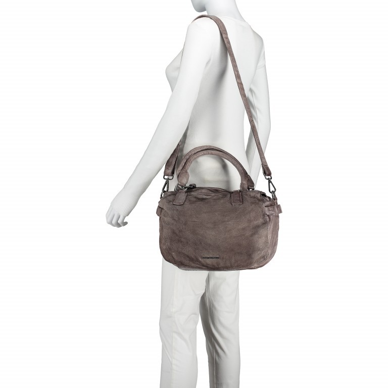 Handtasche Epic Melia Flax, Farbe: beige, Marke: FredsBruder, Abmessungen in cm: 36x26.5x11, Bild 3 von 6