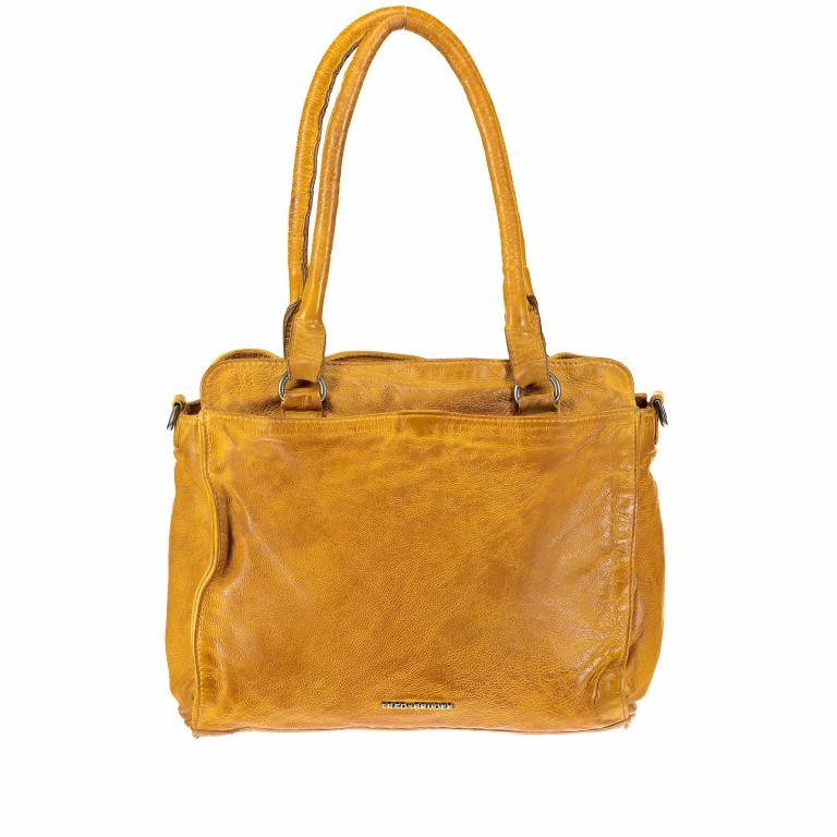 Shopper WXD Rise 123-31 Dark Mustard, Farbe: gelb, Marke: FredsBruder, Abmessungen in cm: 32x29.5x8.5, Bild 1 von 6