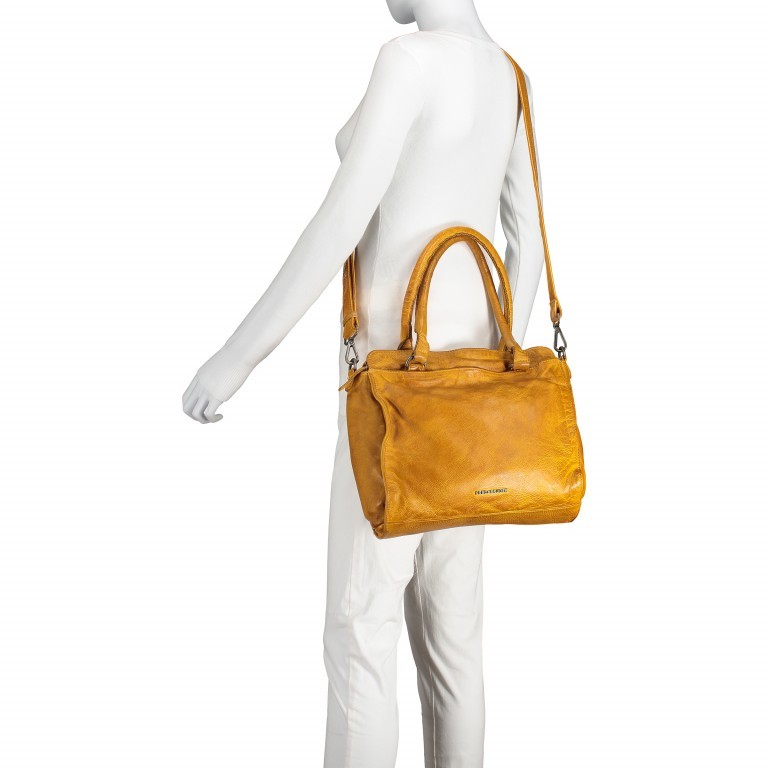 Shopper WXD Rise 123-31 Dark Mustard, Farbe: gelb, Marke: FredsBruder, Abmessungen in cm: 32x29.5x8.5, Bild 3 von 6