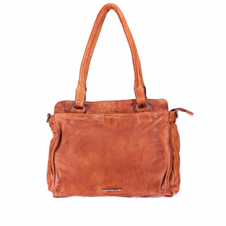 Shopper WXD Rise 123-31 Sandalwood, Farbe: orange, Marke: FredsBruder, Abmessungen in cm: 32x29.5x8.5, Bild 1 von 6