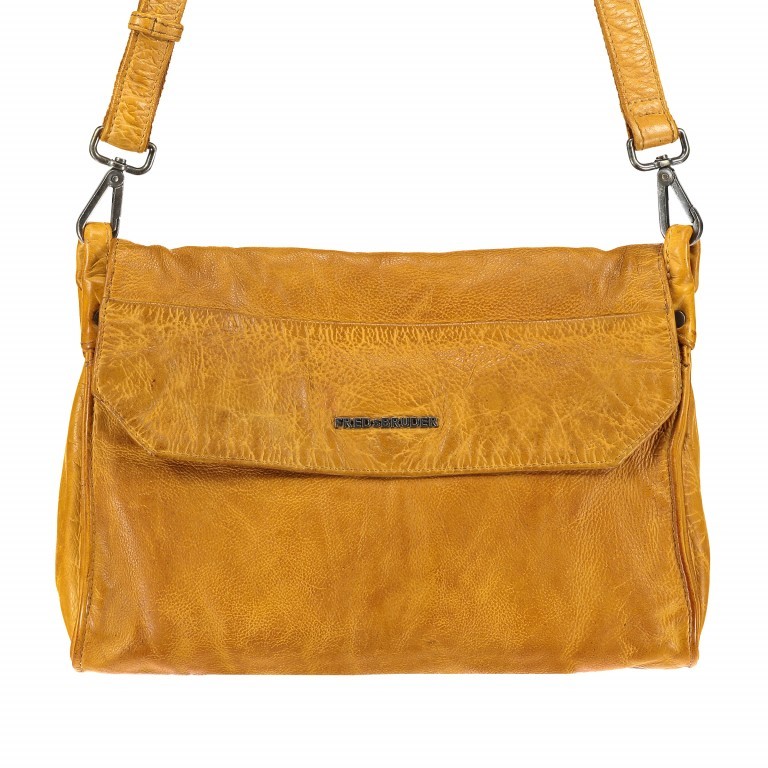 Case Handtasche WXD Little 123-48 Dark Mustard, Farbe: gelb, Marke: FredsBruder, Abmessungen in cm: 29.5x22x4, Bild 1 von 5