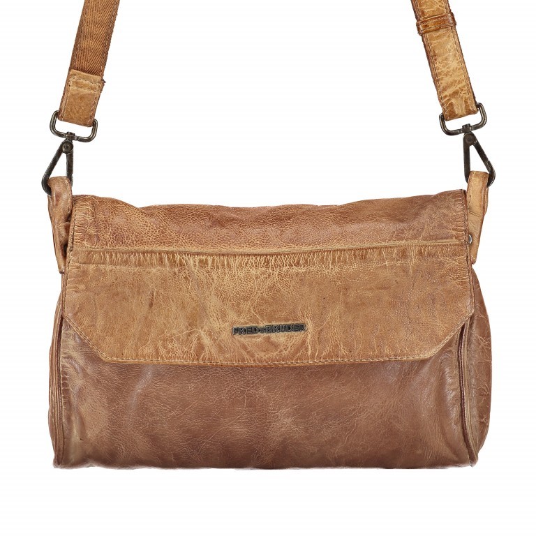 Case Handtasche WXD Little 123-48 Oak Buff, Farbe: cognac, Marke: FredsBruder, Abmessungen in cm: 29.5x22x4, Bild 1 von 5