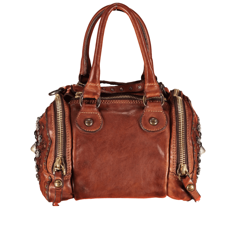 Handtasche Prestige Bauletto C4887-VL Leder Cognac, Farbe: cognac, Marke: Campomaggi, Abmessungen in cm: 21x15x15, Bild 1 von 7