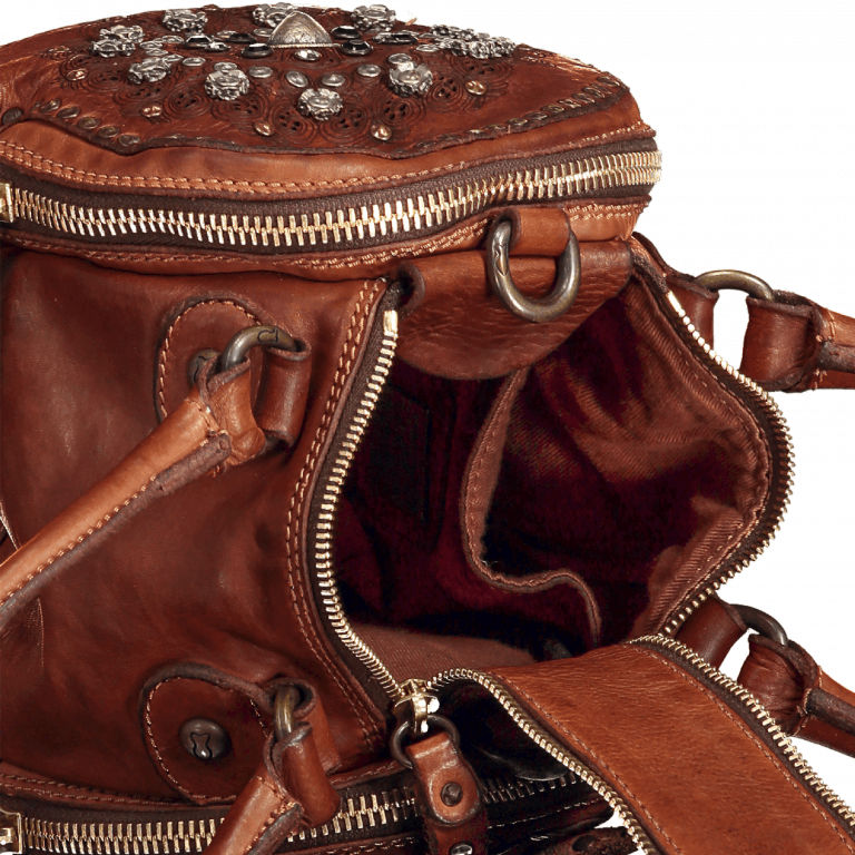 Handtasche Prestige Bauletto C4887-VL Leder Grigio, Farbe: grau, Marke: Campomaggi, Abmessungen in cm: 21x15x15, Bild 4 von 7