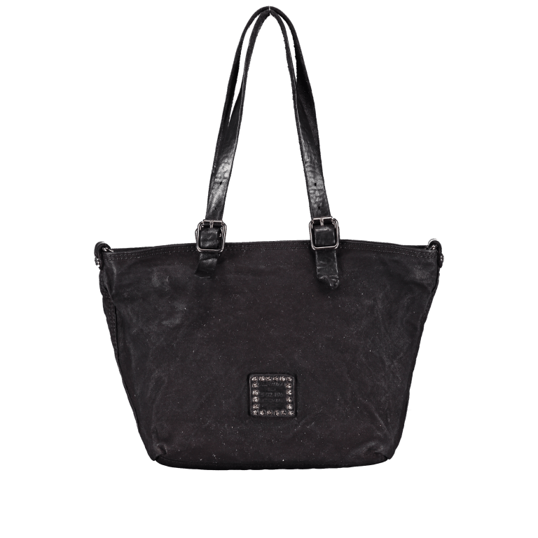 Handtasche Canvas Nero, Farbe: schwarz, Marke: Campomaggi, Bild 5 von 8