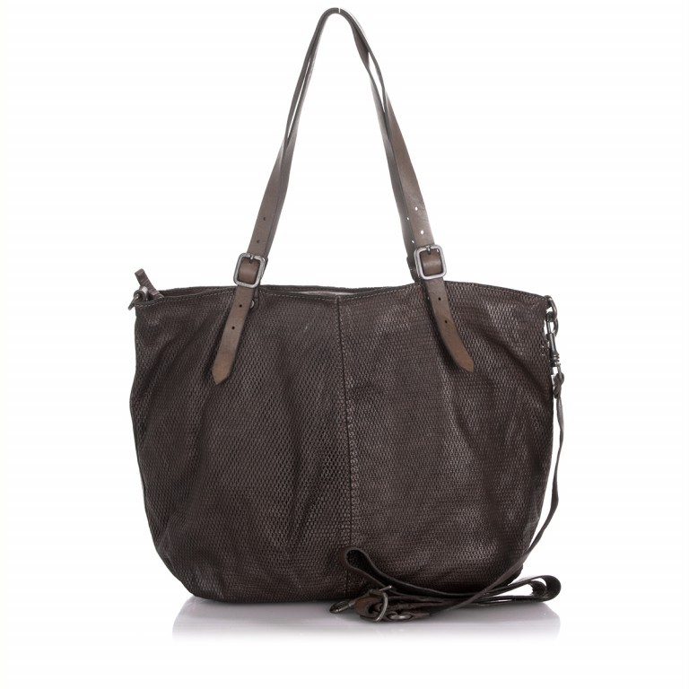 Shopper Leder Grigio, Farbe: grau, Marke: Campomaggi, Abmessungen in cm: 42x33x14, Bild 1 von 4