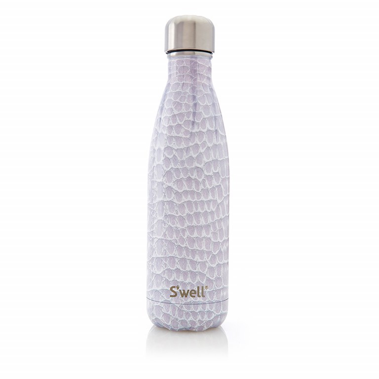 Trinkflasche Volumen 500 ml Blanc Crocodile, Farbe: bunt, Marke: S'well Bottle, EAN: 0639725841485, Bild 1 von 1