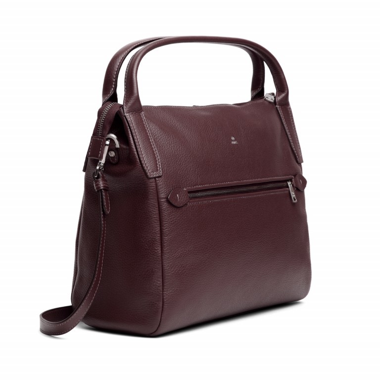 Tasche Cormorano Siff Bordeaux, Farbe: rot/weinrot, Marke: Adax, EAN: 5705483197999, Abmessungen in cm: 33x28x14, Bild 2 von 3