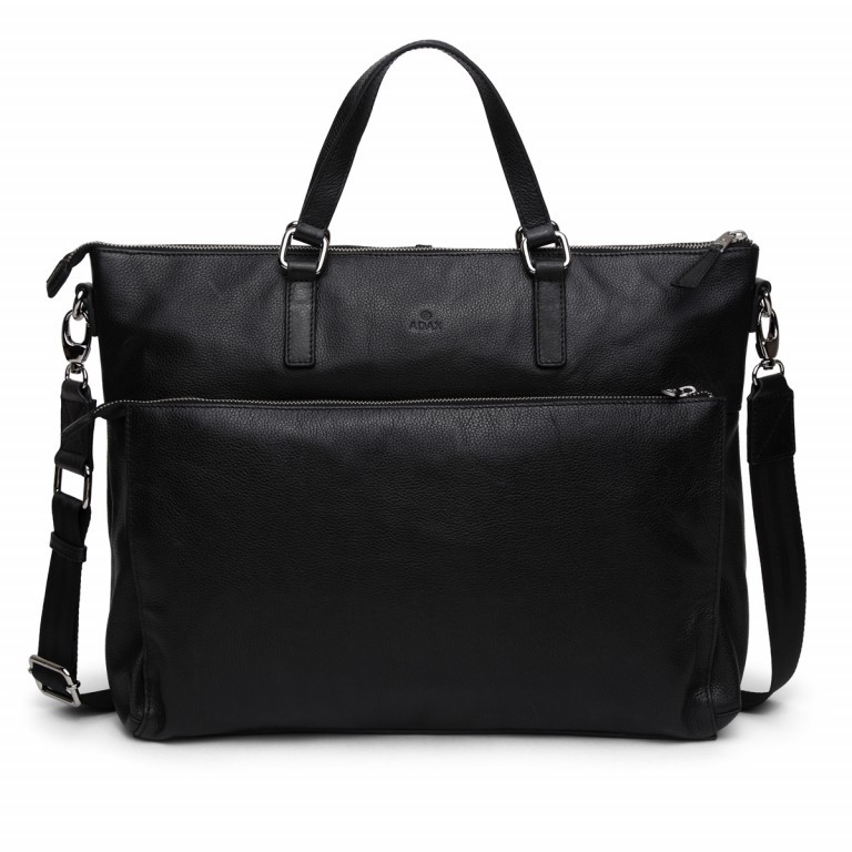 Handtasche Napoli Sasha Black, Farbe: schwarz, Marke: Adax, EAN: 5705483195810, Bild 1 von 3