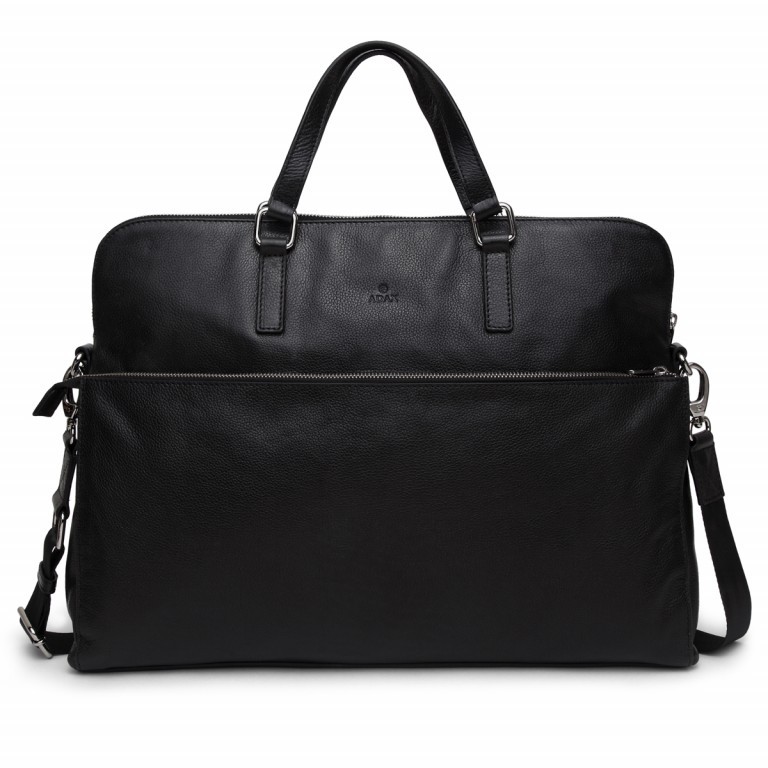 Handtasche Napoli Michelle Black, Farbe: schwarz, Marke: Adax, EAN: 5705483195858, Bild 1 von 3