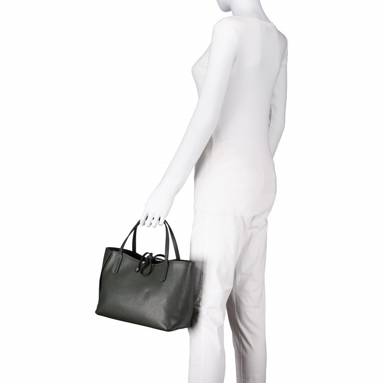 Shopper S 6158-GRN Nero, Farbe: schwarz, Marke: Gianni Chiarini, Abmessungen in cm: 27x21x13, Bild 6 von 6
