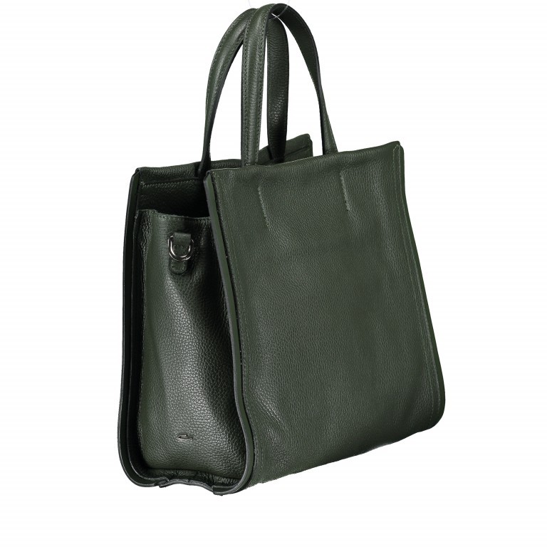 Handtasche 6173-GRN-CAR Nero Nero, Farbe: schwarz, Marke: Gianni Chiarini, Abmessungen in cm: 31x27x12, Bild 2 von 6