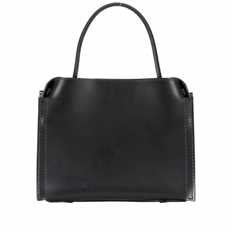 Handtasche XS 5975-LSR Nero, Farbe: schwarz, Marke: Gianni Chiarini, Abmessungen in cm: 20.5x16x8, Bild 5 von 6