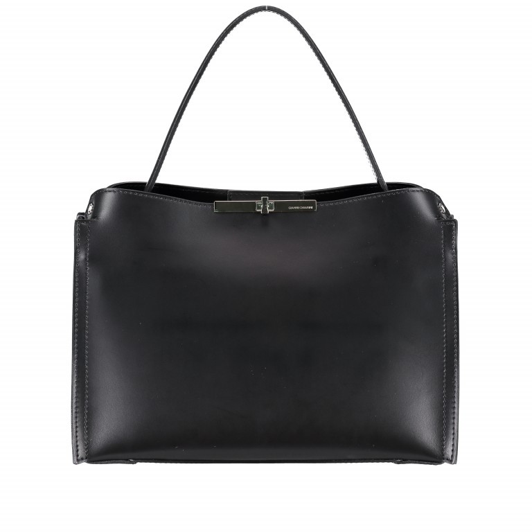 Tasche 5979-LSR Nero, Farbe: schwarz, Marke: Gianni Chiarini, Abmessungen in cm: 30x23x10, Bild 1 von 6